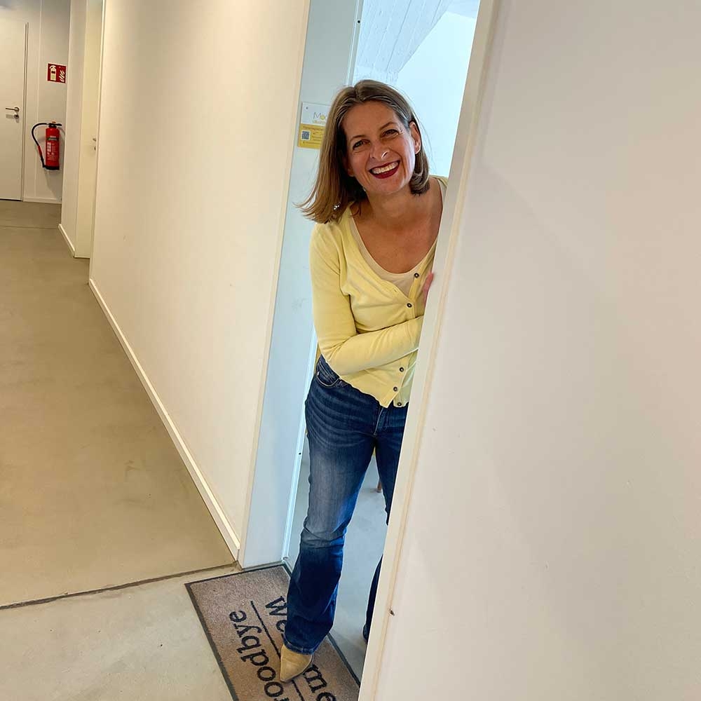 der leise Speicher Osnabrück ist Firmensitz von Grafikerin und Marketingprofi Monika Moche