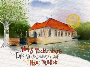 Zeichnung Haus Mark