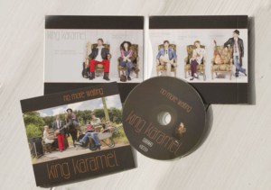 King Karamel CD Arbeit des Grafikbüro: CD-Cover