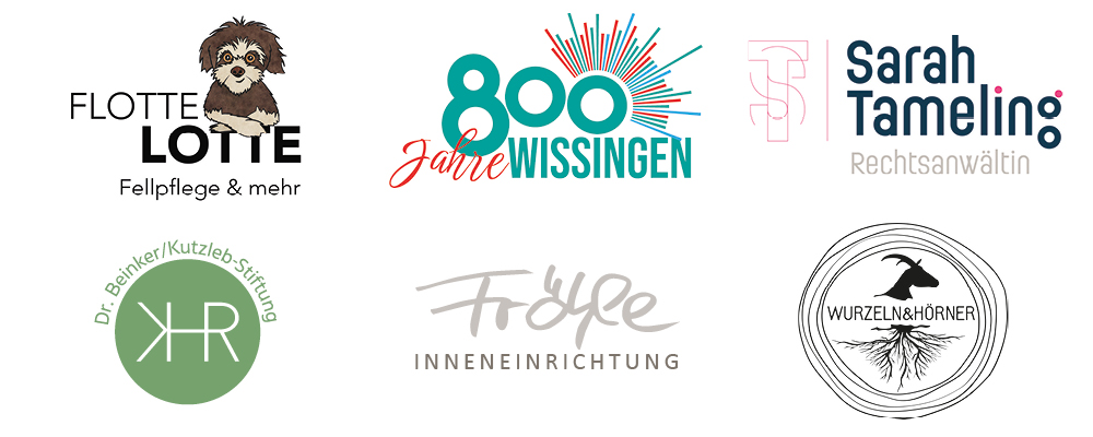 verschiedene Logobeispiele